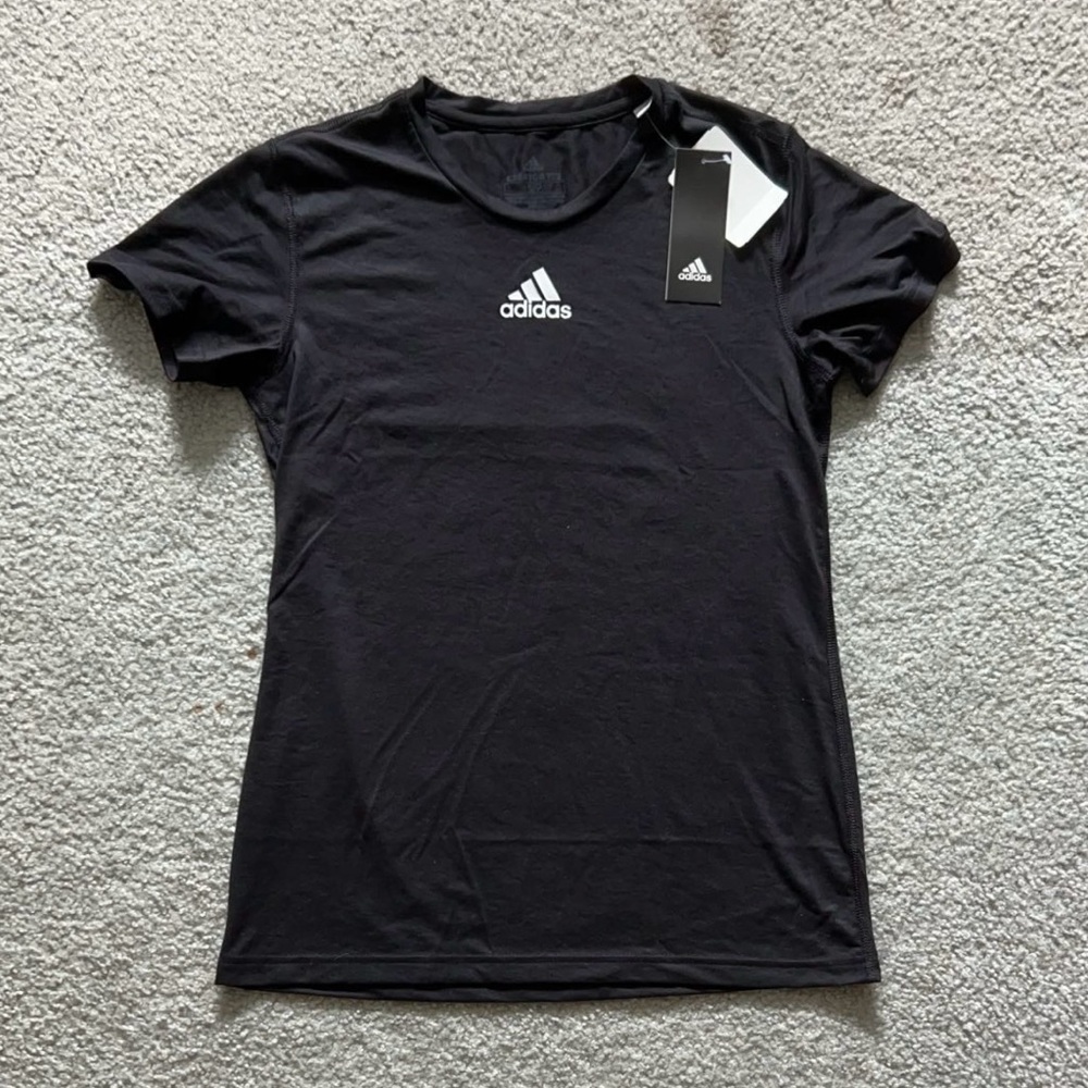 Black Adidas Athletic Top